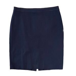 Banana Republic Navy Pencil Straight Skirt - SIZE 10 Tall